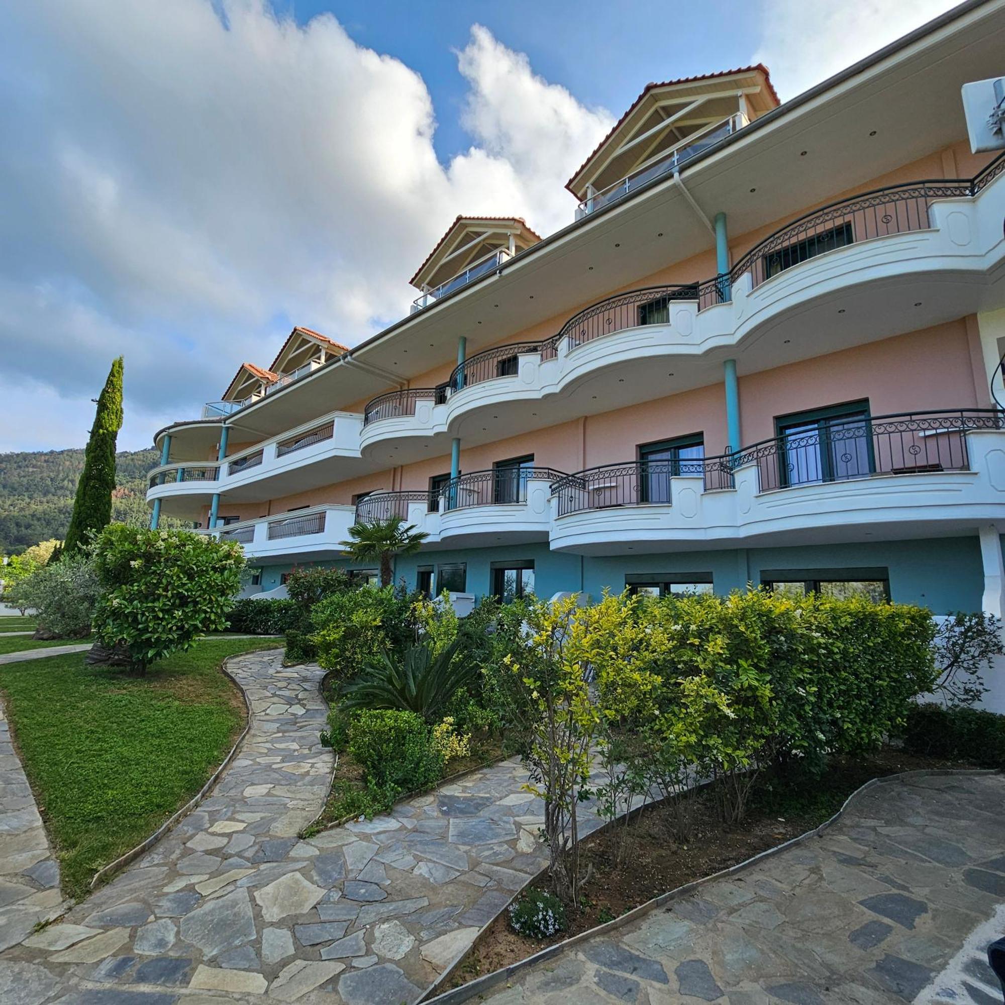 Ocean Beach Hotel Skala Potamia  Buitenkant foto