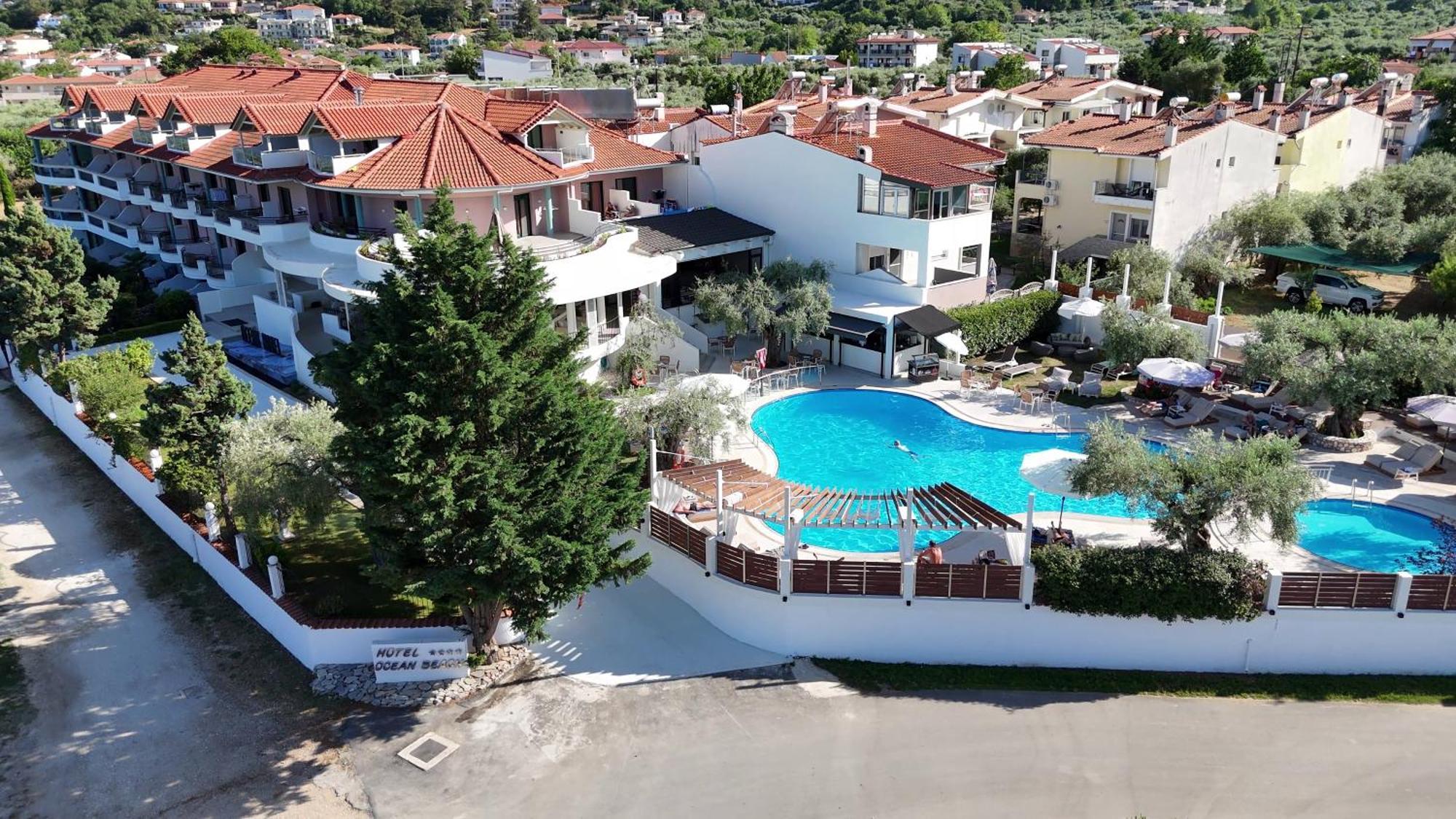 Ocean Beach Hotel Skala Potamia  Buitenkant foto